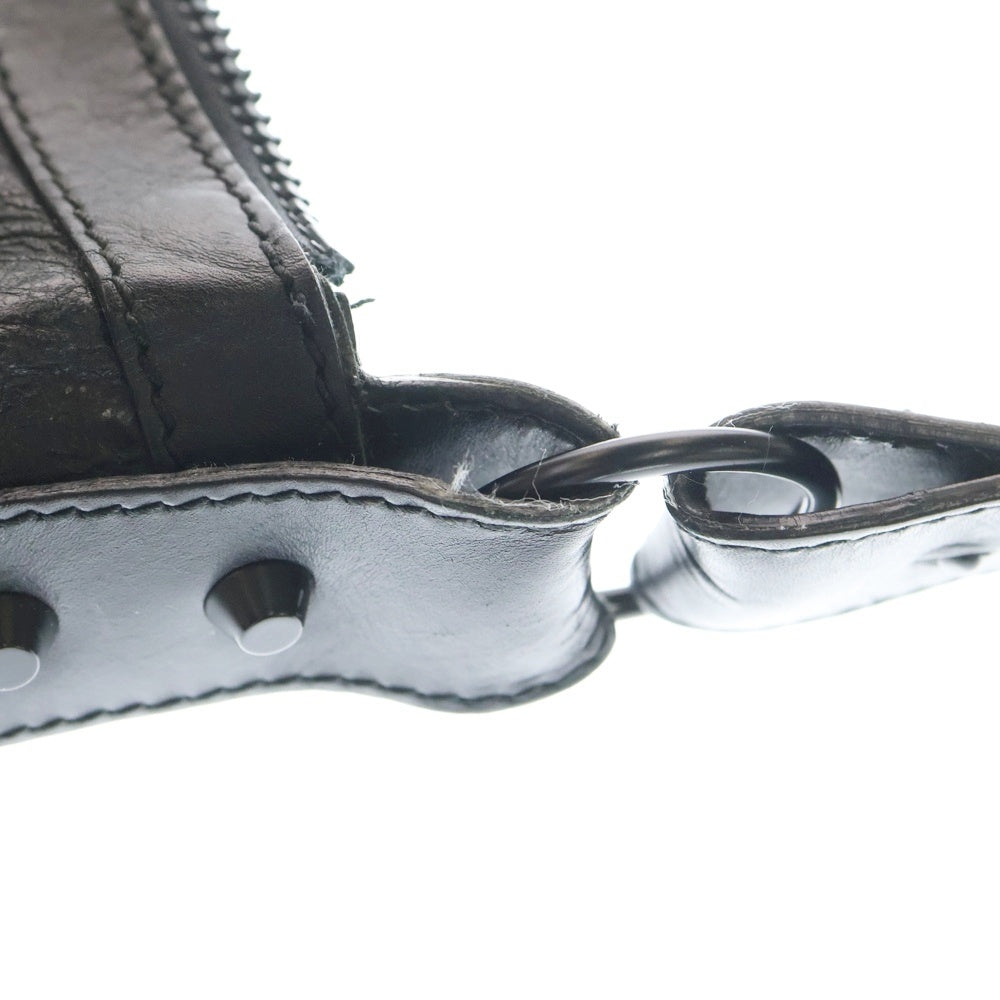 BALENCIAGA(バレンシアガ) THE DAY leather shoulder bag ザ デイ レザーショルダーバッグ ブラック 272409