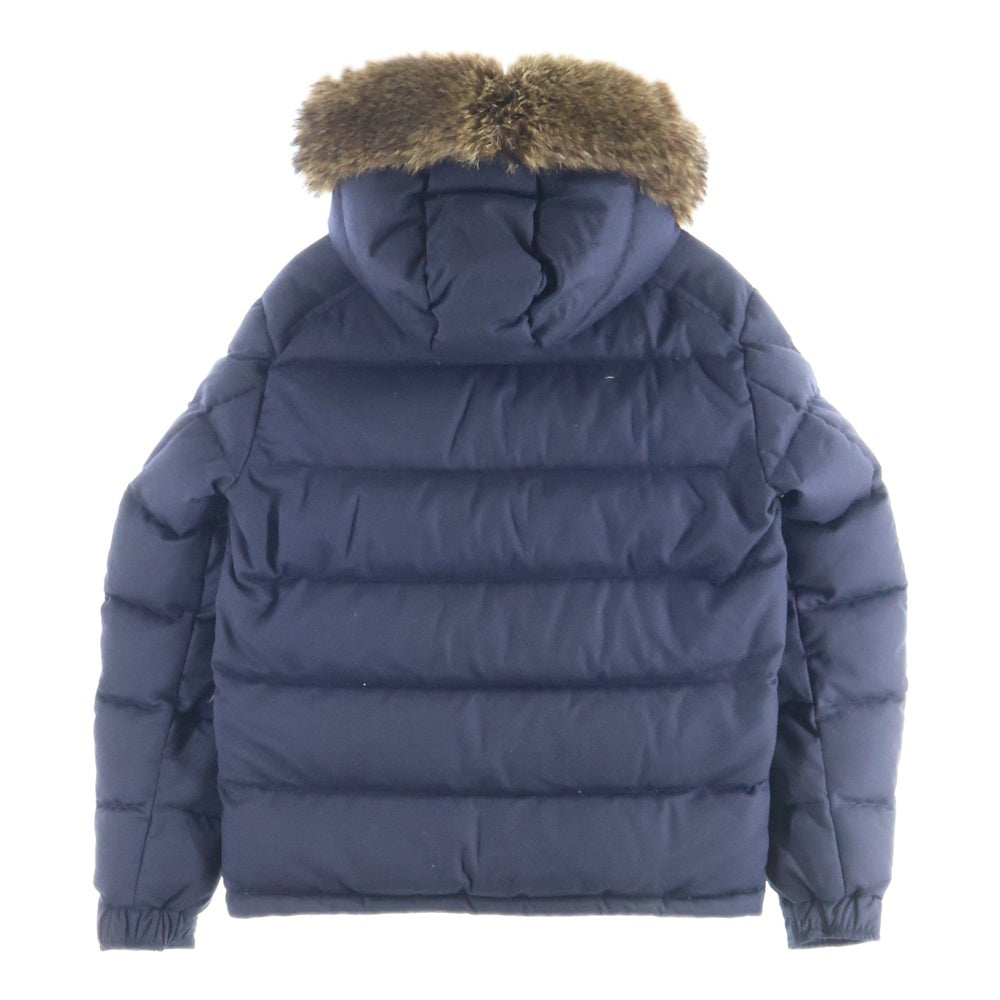 MONCLER(モンクレール) ALLEMAND GIUBBOTTO アレモンド ファーフード ダウンジャケット ネイビー E20914091825 V0054