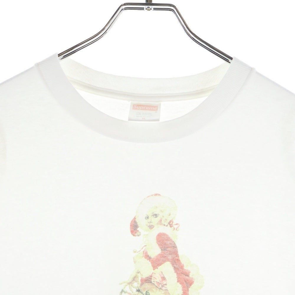 SUPREME(シュプリーム) 01AW Happy Holidays Friends And Family Tee ハッピーホリデイズ フレンズアンドファミリー クリスマス クルーネック 半袖Tシャツ カットソー ホワイト