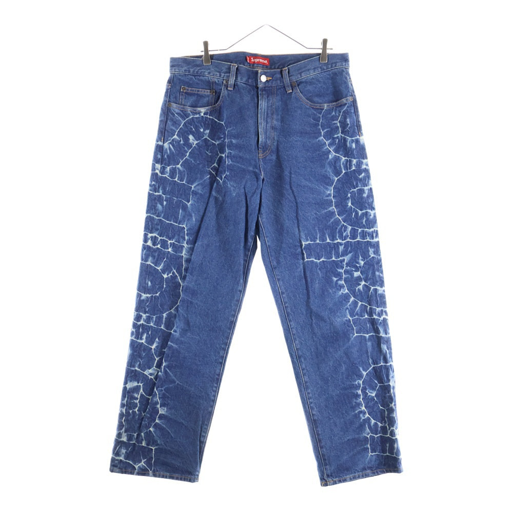 SUPREME(シュプリーム) 23SS Shibori Loose Fit Jean シボリ ルーズ デニムパンツ インディゴ
