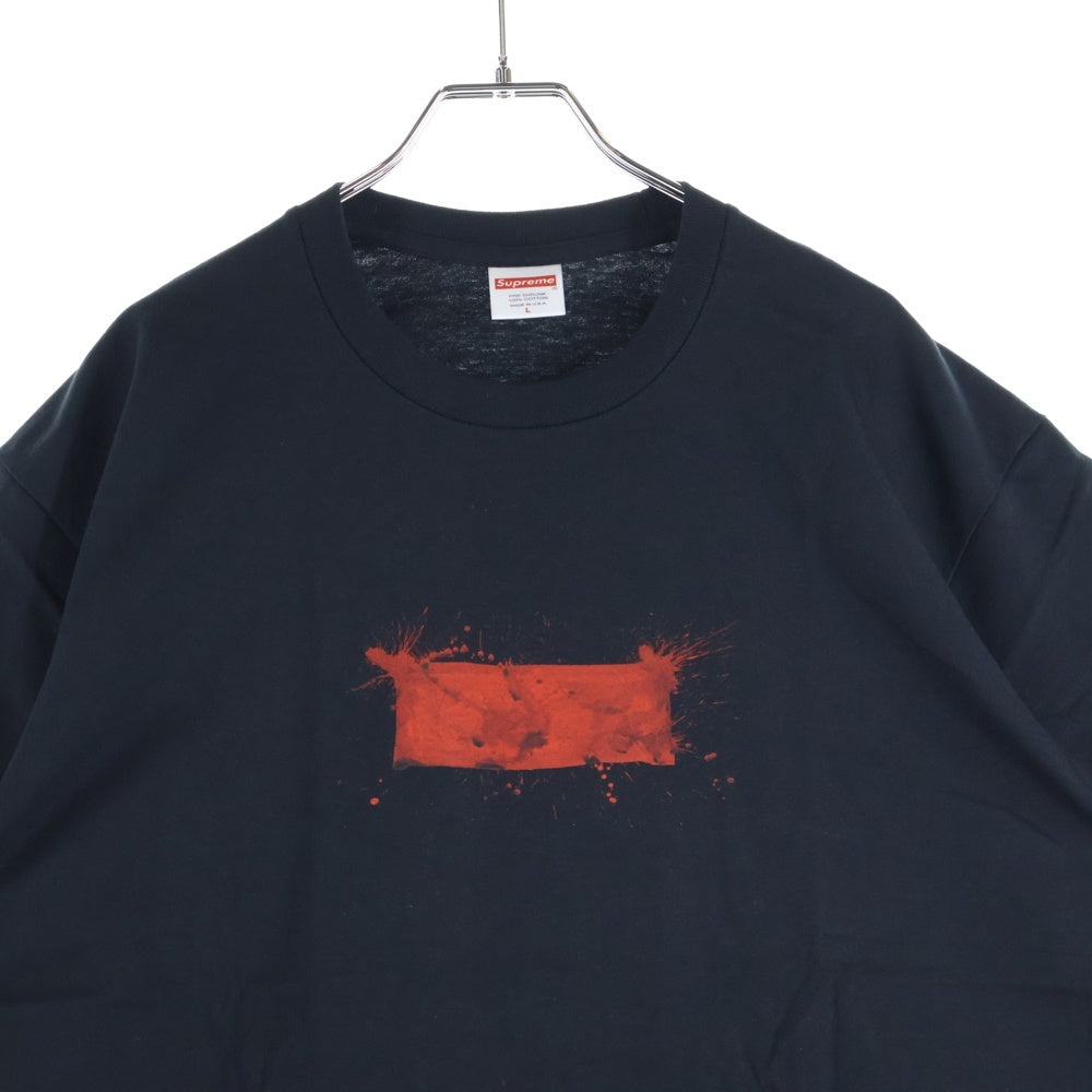 SUPREME(シュプリーム) 22SS Ralph Steadman Box Logo Tee ラルフステッドマン ボックスロゴ 半袖Tシャツ カットソー ブラック