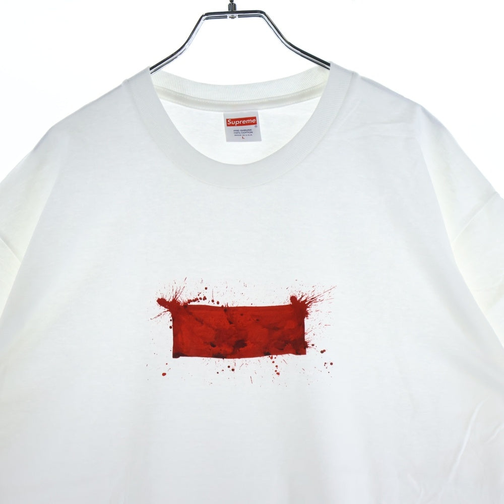 SUPREME(シュプリーム) 22SS Ralph Steadman Box Logo Tee ラルフステッドマン ボックスロゴ 半袖Tシャツ カットソー ホワイト