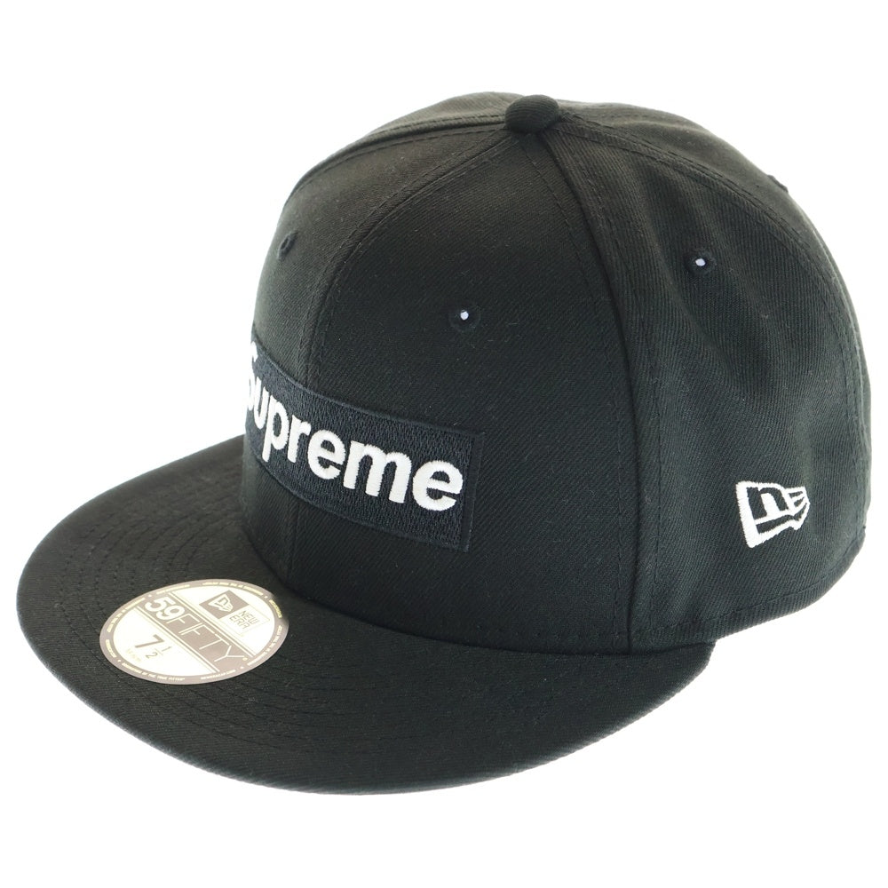 SUPREME(シュプリーム) 22AW × NEW ERA Money Box Logo Cap ニューエラ マネー ボックスロゴ ベースボールキャップ ブラック