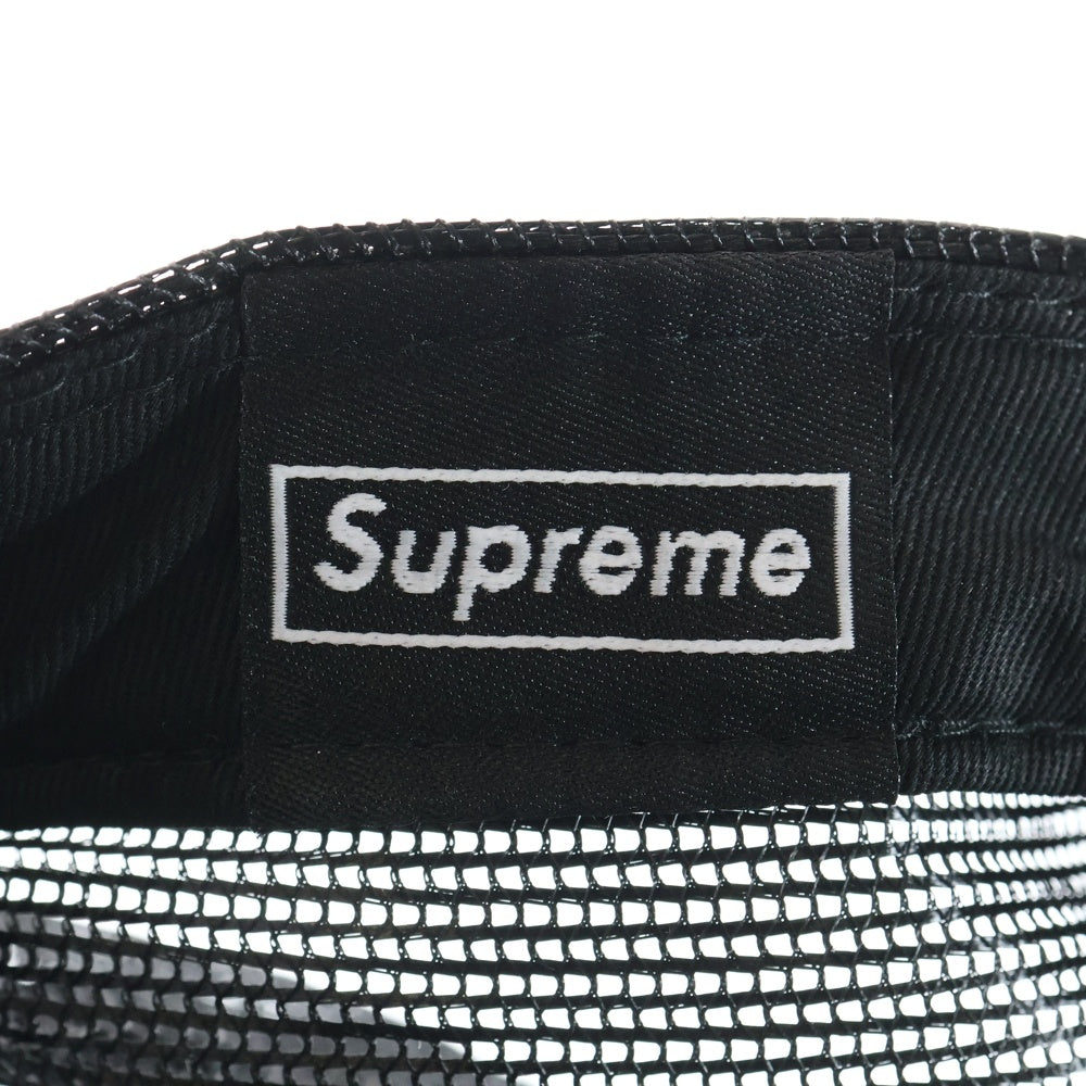 SUPREME(シュプリーム) 23SS × NEW ERA Box Logo Mesh ニューエラ ボックスロゴ メッシュキャップ ブラック