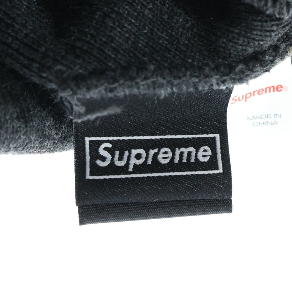 SUPREME(シュプリーム) 21AW × NEW ERA Box Logo Beanie ニューエラ ボックスロゴ ニットビーニー グレー