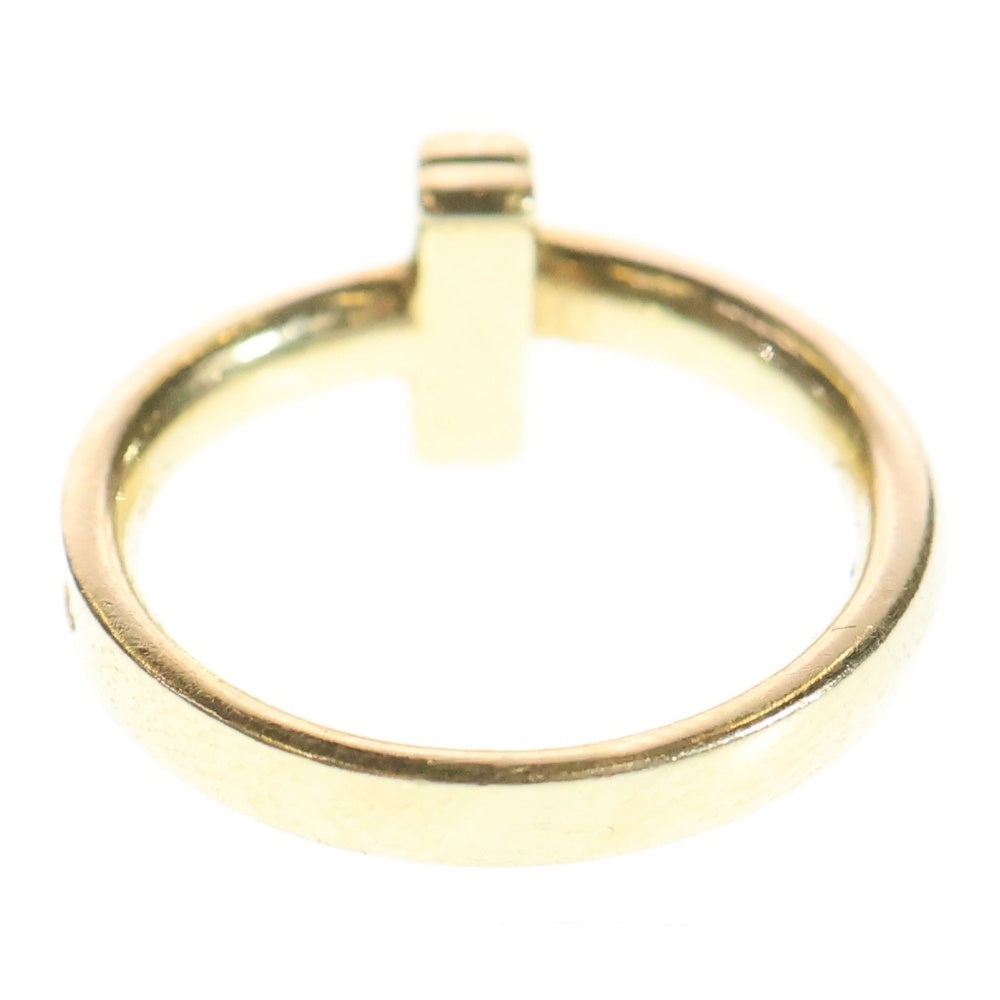 TIFFANY & Co.(ティファニー) Tワン ダイヤリング 7号 4.4gゴールド