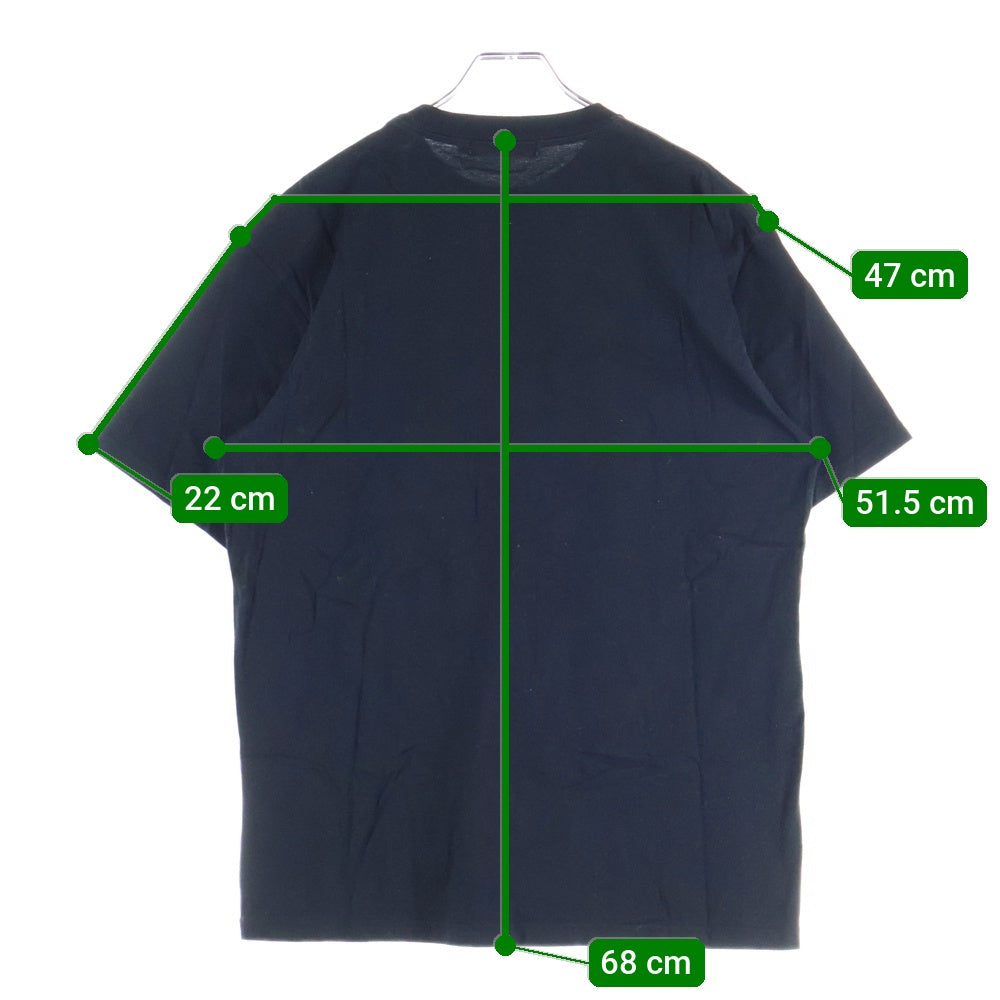 UNDERCOVER(アンダーカバー) 23SS TEE I LOVE KRAUT ROCK アイラブクラウトロッククルーネック半袖Tシャツ ブラック UC1C3806