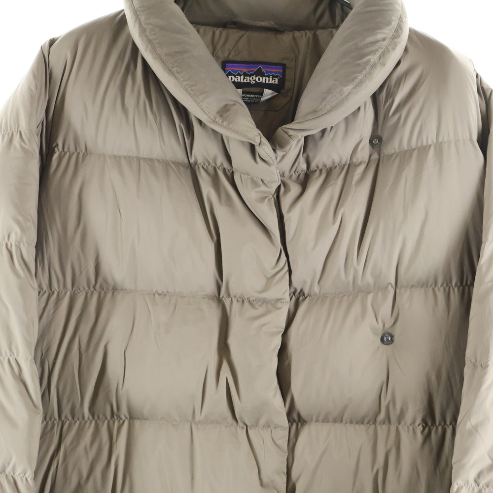 PATAGONIA(パタゴニア) ショールカラー ダウンジャケット ロングジャケット ブラウン STY27975FA20