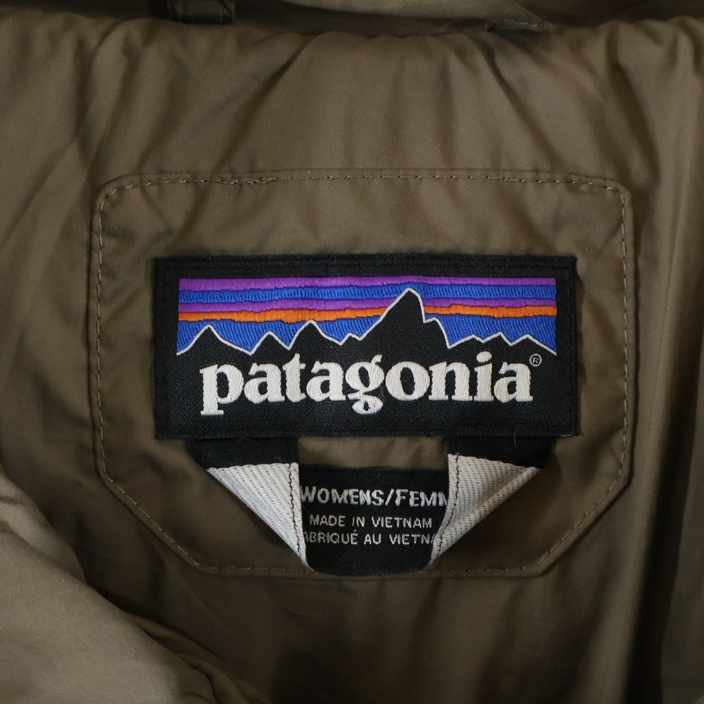 PATAGONIA(パタゴニア) ショールカラー ダウンジャケット ロングジャケット ブラウン STY27975FA20
