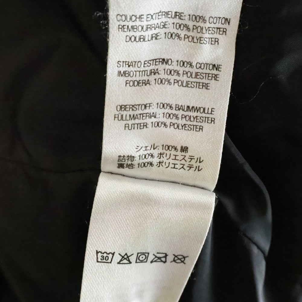 SUPREME(シュプリーム) 22SS Fat Tip Jacquard Denim Puffer Jacket ファット ティップ ジャカード デニム パファー ジャケット ブラック