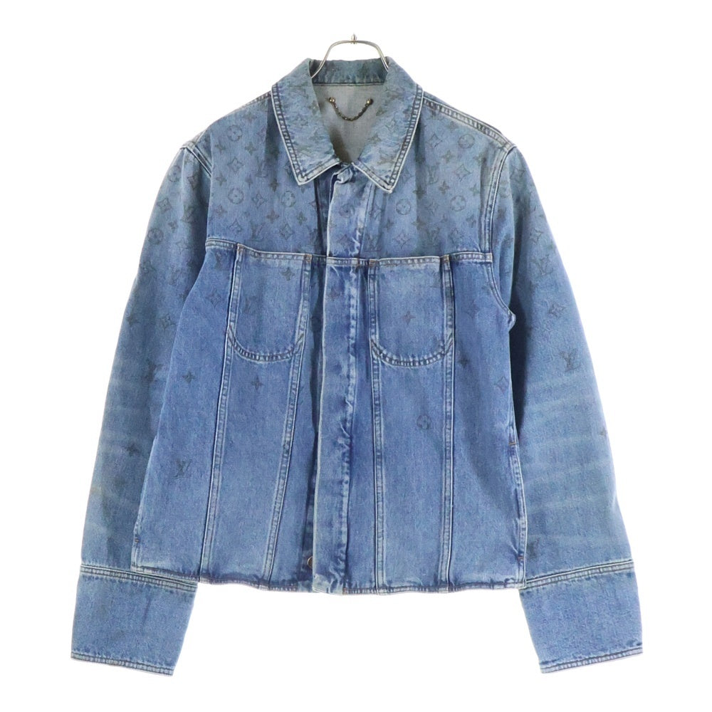 LOUIS VUITTON(ルイヴィトン) 20SS モノグラムデニムジャケット Gジャン インディゴ RM202 YIE HJA71W