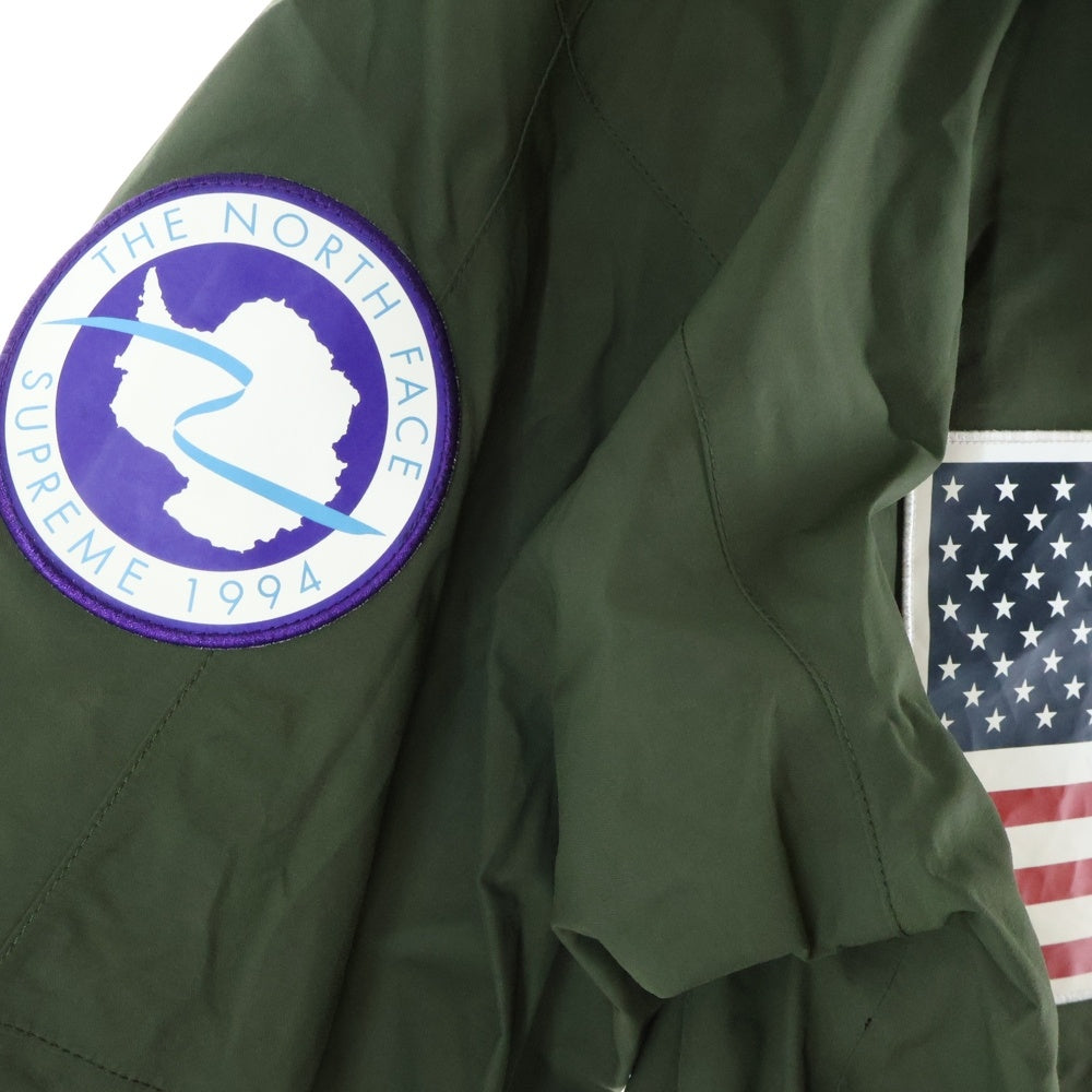 THE NORTH FACE(ザノースフェイス) 17SS ×SUPREME Trans Antarctica Expedition Gore-Tex Pullover ゴアテックス プルオーバー カーキ NF0A37KB