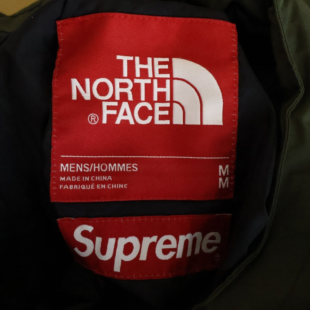 THE NORTH FACE(ザノースフェイス) 17SS ×SUPREME Trans Antarctica Expedition Gore-Tex Pullover ゴアテックス プルオーバー カーキ NF0A37KB