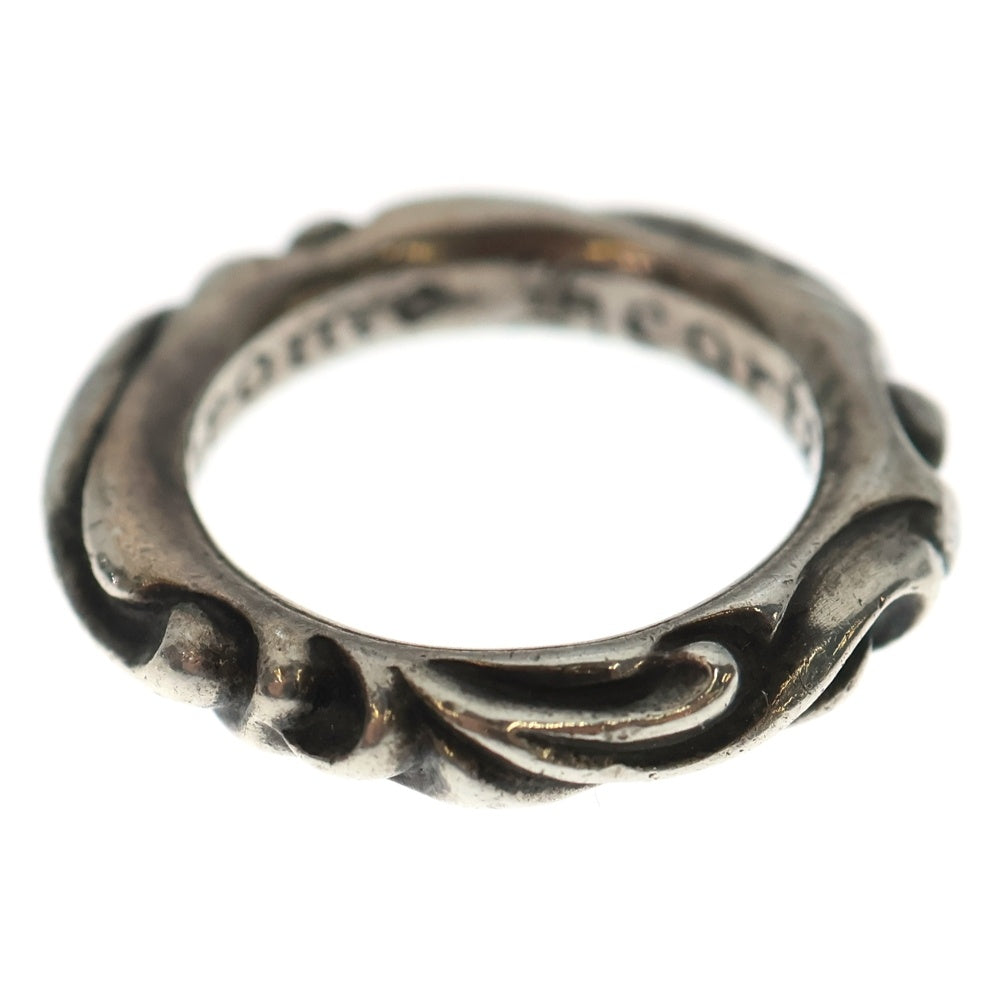 CHROME HEARTS(クロムハーツ) SCRL BAND スクロールバンド リング シルバー BCA351