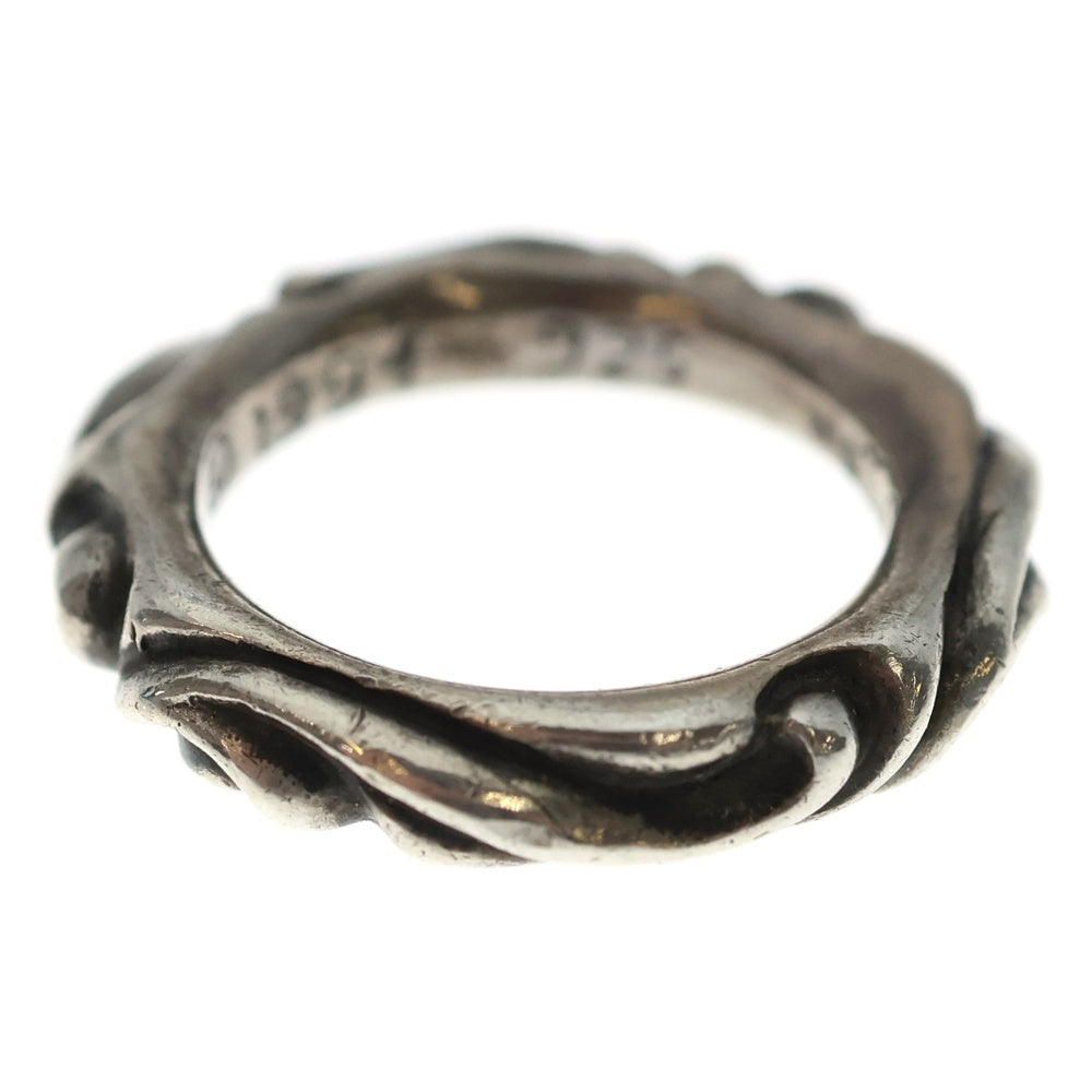 CHROME HEARTS(クロムハーツ) SCRL BAND スクロールバンド リング シルバー BCA351
