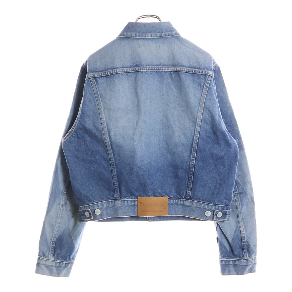 MASU(エムエーエスユー) DIAMOND DENIM JACKET ダイヤモンド デニムジャケット インディゴ B25F9BL003