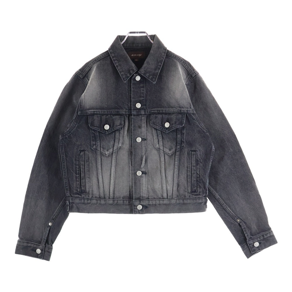 MASU エムエーエスユー MB DENIM JACKET USE ウォッシュ加工 デニムジャケット ブラック B25F9BL002 MASU(エムエーエスユー) MB DENIM JACKET USE ウォッシュ加工 デニム