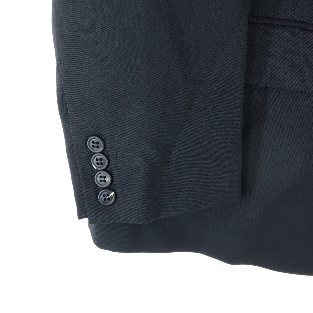 NO BRAND(ノーブランド) SASAKI SATORU ササキサトル 2WAY LAPEL TAILORED JACKET 2WAYラペル シングル テーラードジャケット ブラック FW25M-S2S007-204