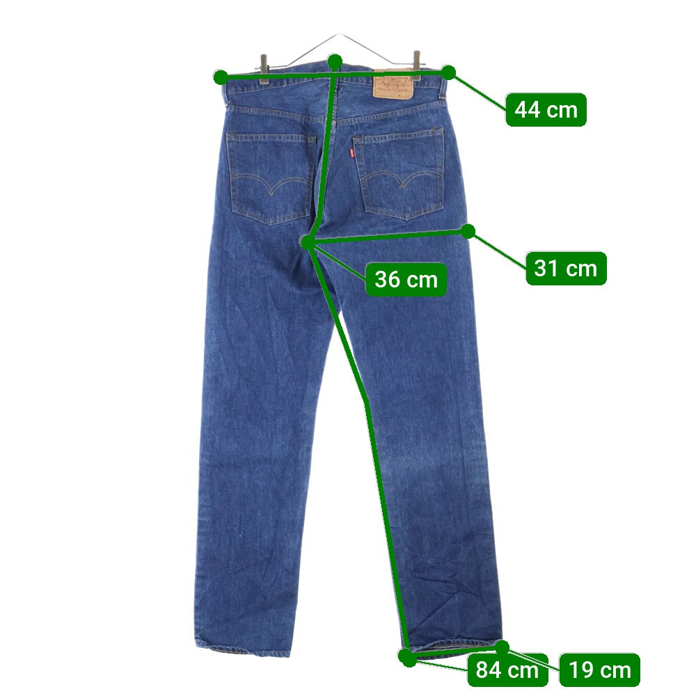 Levi's(リーバイス) 70S 505-0217 66前期 ボタン裏5刻印 スモールe 42TALON 並行ステッチ 脇割りデニムパンツ インディゴ