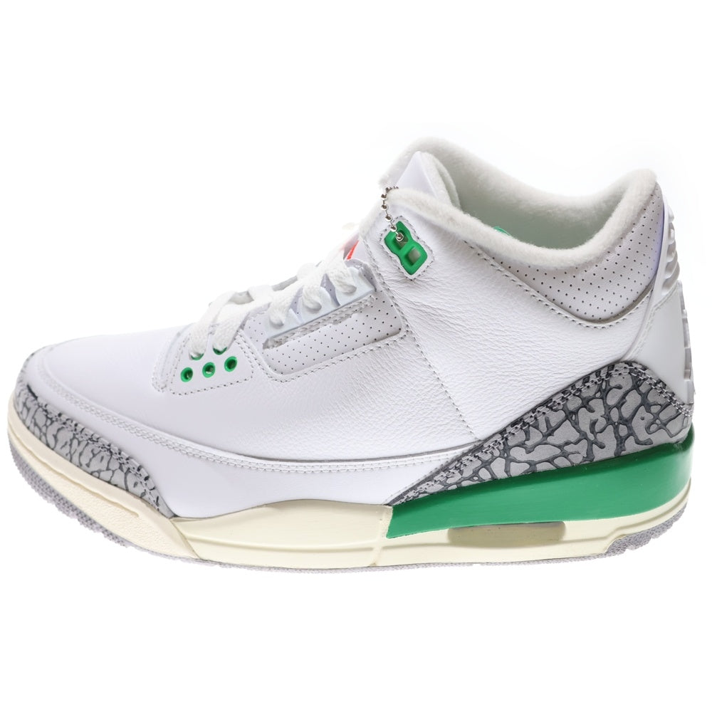 NIKE(ナイキ) AIR JORDAN 3 RETRO CK9246-136 エアジョーダン3 レトロ ハイカットスニーカー ホワイト US8/25.0cm