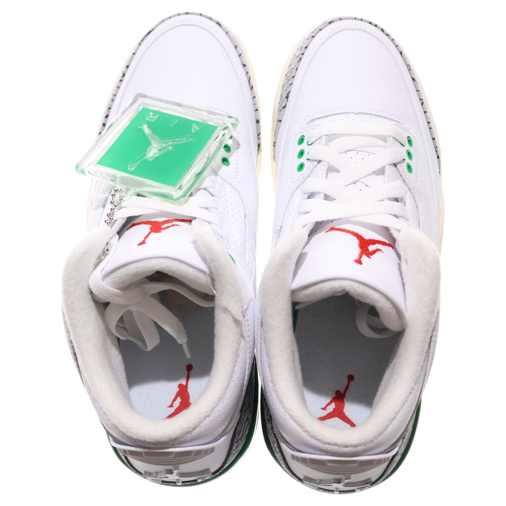 NIKE(ナイキ) AIR JORDAN 3 RETRO CK9246-136 エアジョーダン3 レトロ ハイカットスニーカー ホワイト US8/25.0cm