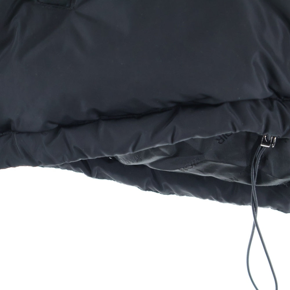 M+RC NOIR(マルシェノア) ロゴプリント ダウンジャケット アウター ブラック