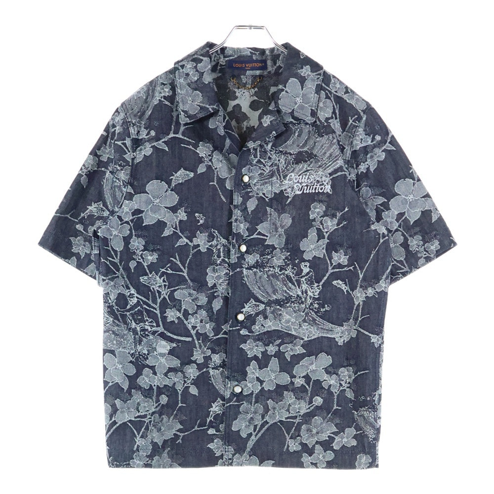 LOUIS VUITTON(ルイヴィトン) 24AW ロゴ刺繍 フラワー総柄 ジャガード