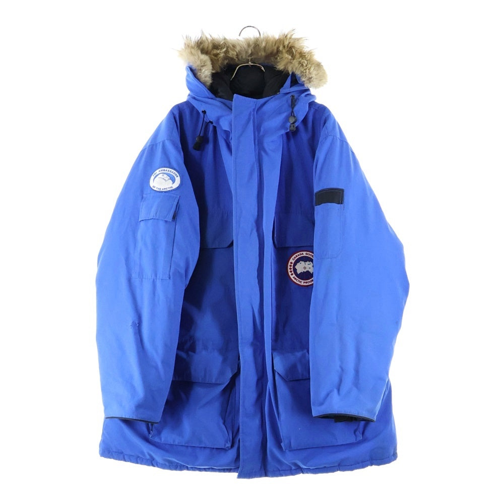 CANADA GOOSE(カナダグース) EXPEDITION PARKA 4565MPB エクスペディション ファー付き ダウンジャケット ブルー
