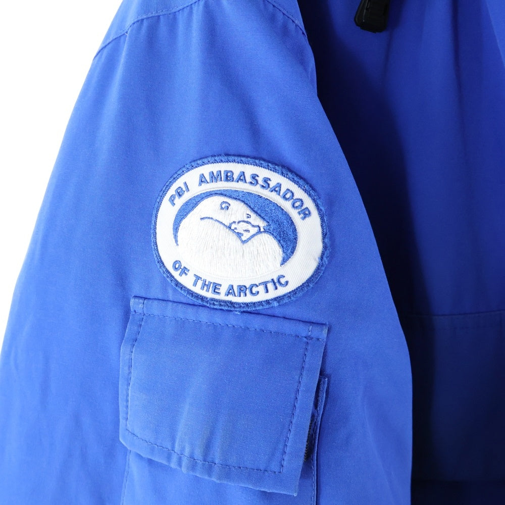 CANADA GOOSE(カナダグース) EXPEDITION PARKA 4565MPB エクスペディション ファー付き ダウンジャケット ブルー