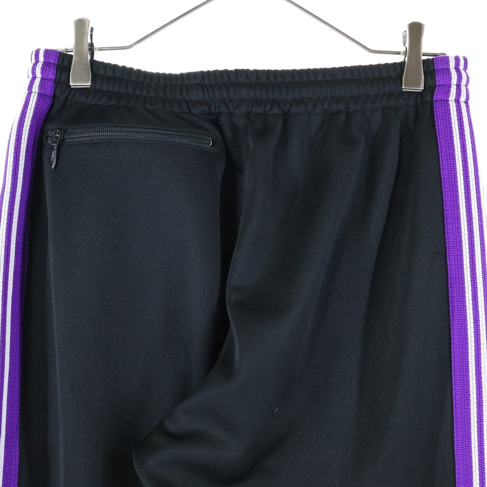 Needles(ニードルス) パピヨン刺繍 サイドライン トラックパンツ ブラック EJ341