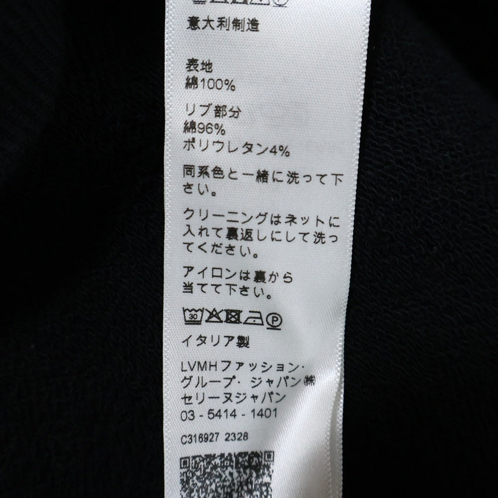 CELINE(セリーヌ) 21AW Loose Hoodie プルオーバースウェットパーカー フーディー ブラック 2Y468670Q