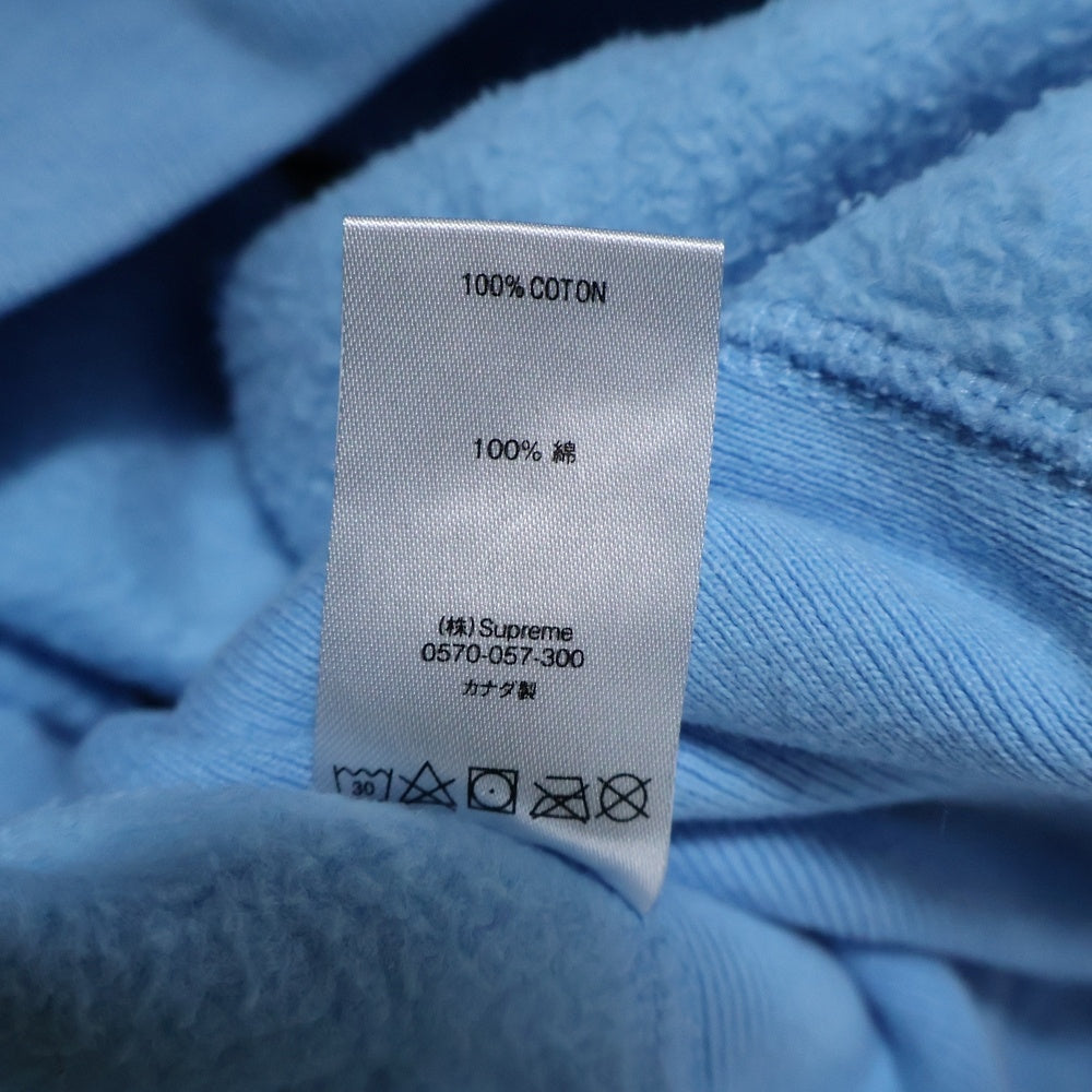 SUPREME(シュプリーム) 19AW Bandana Box Logo Hooded Sweatshirt バンダナボックスロゴ プルオーバーパーカー フーディー ブルー