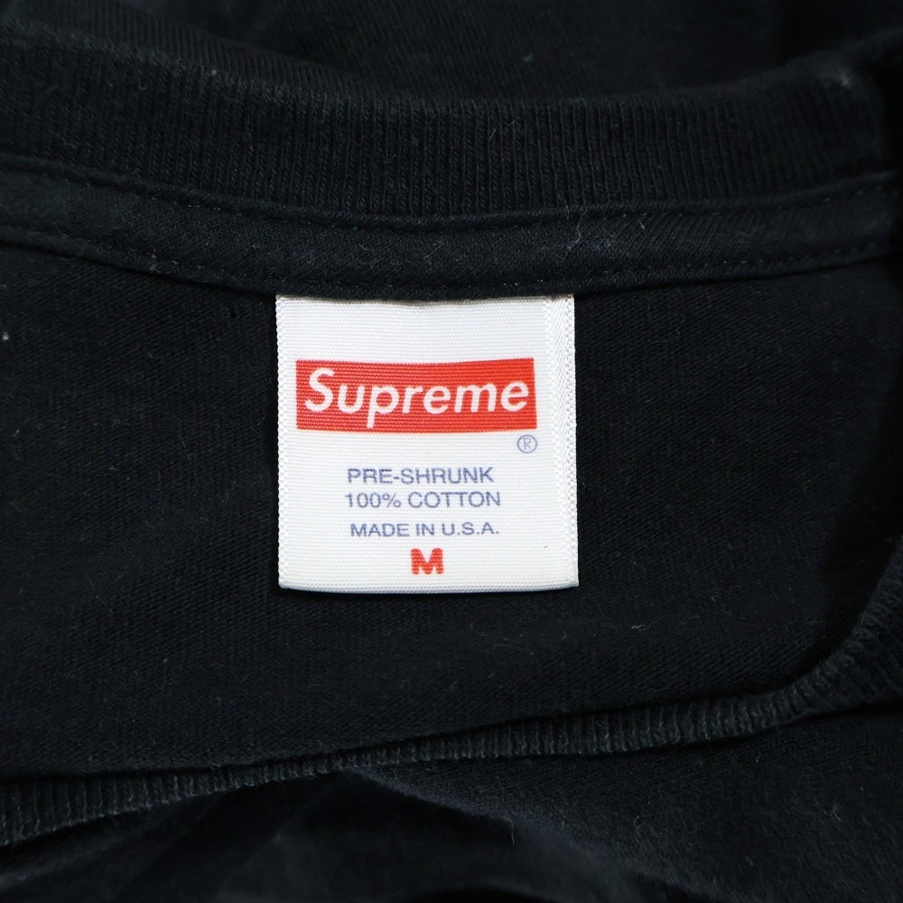 SUPREME(シュプリーム) 22SS Ralph Steadman Box Logo Tee ラルフステッドマン ボックスロゴプリント 半袖Tシャツ カットソー ブラック/レッド