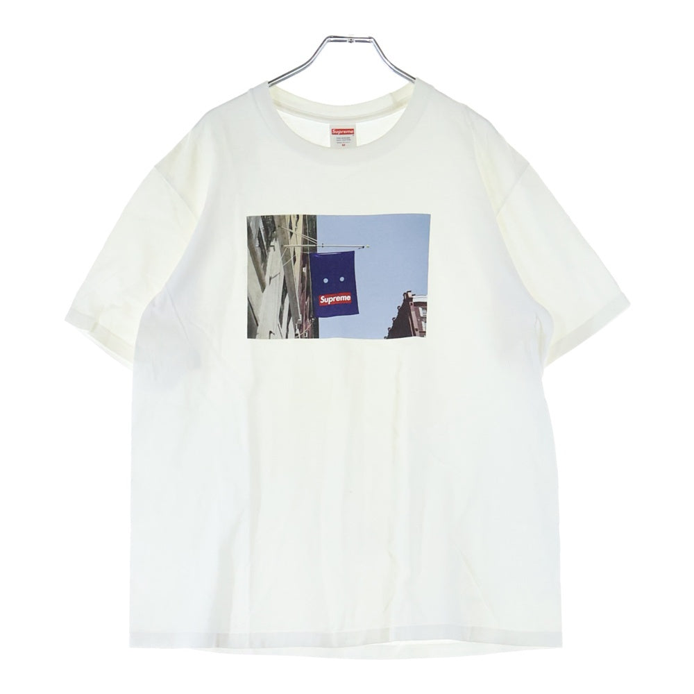 SUPREME(シュプリーム) 19AW Banner Tee バナー 半袖Tシャツ カットソー ホワイト