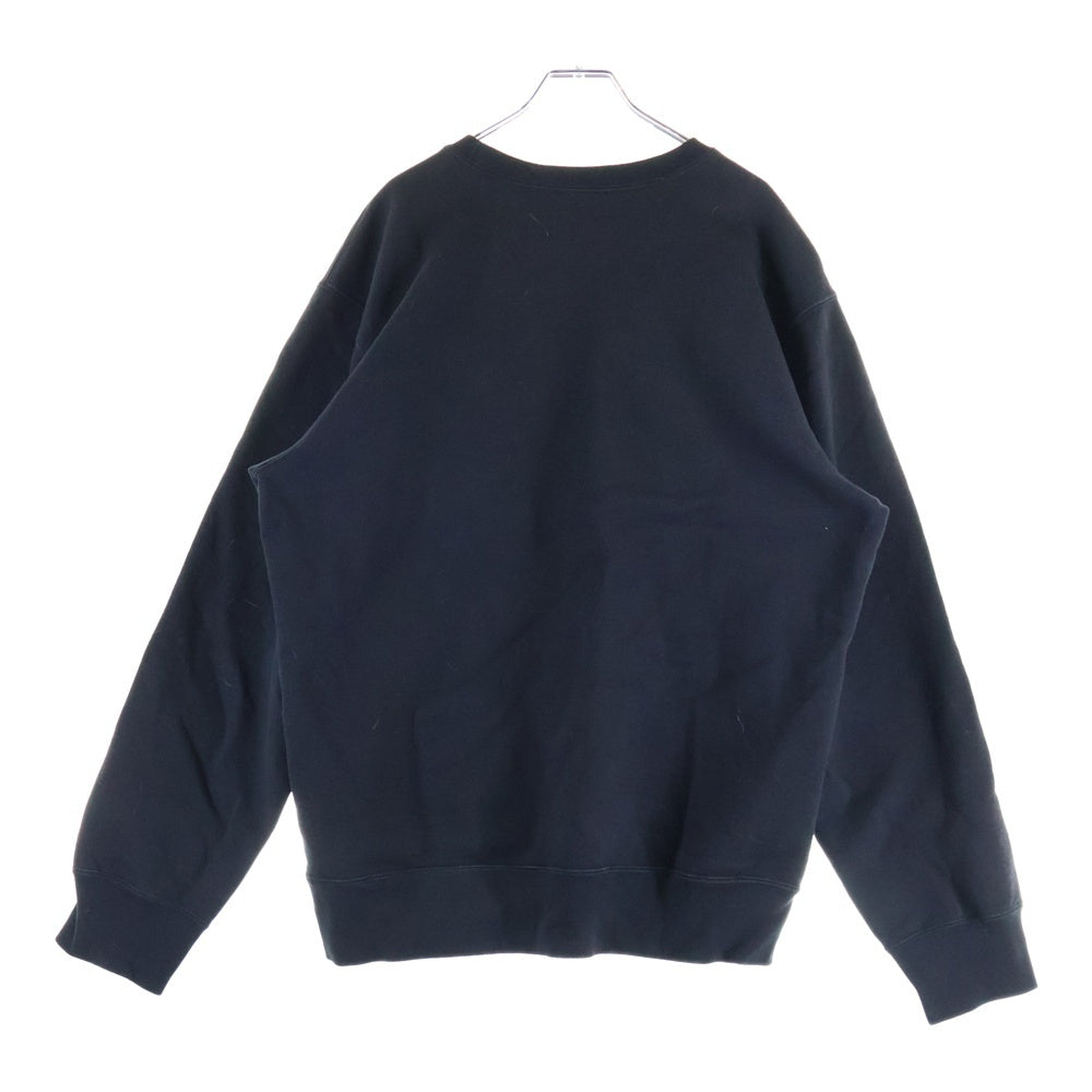 SUPREME(シュプリーム) 19AW Fuck You Crewneck フロント刺繍 クルーネックトレーナー スウェット ブラック