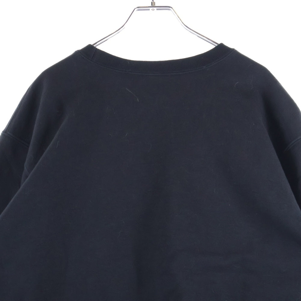 SUPREME(シュプリーム) 19AW Fuck You Crewneck フロント刺繍 クルーネックトレーナー スウェット ブラック