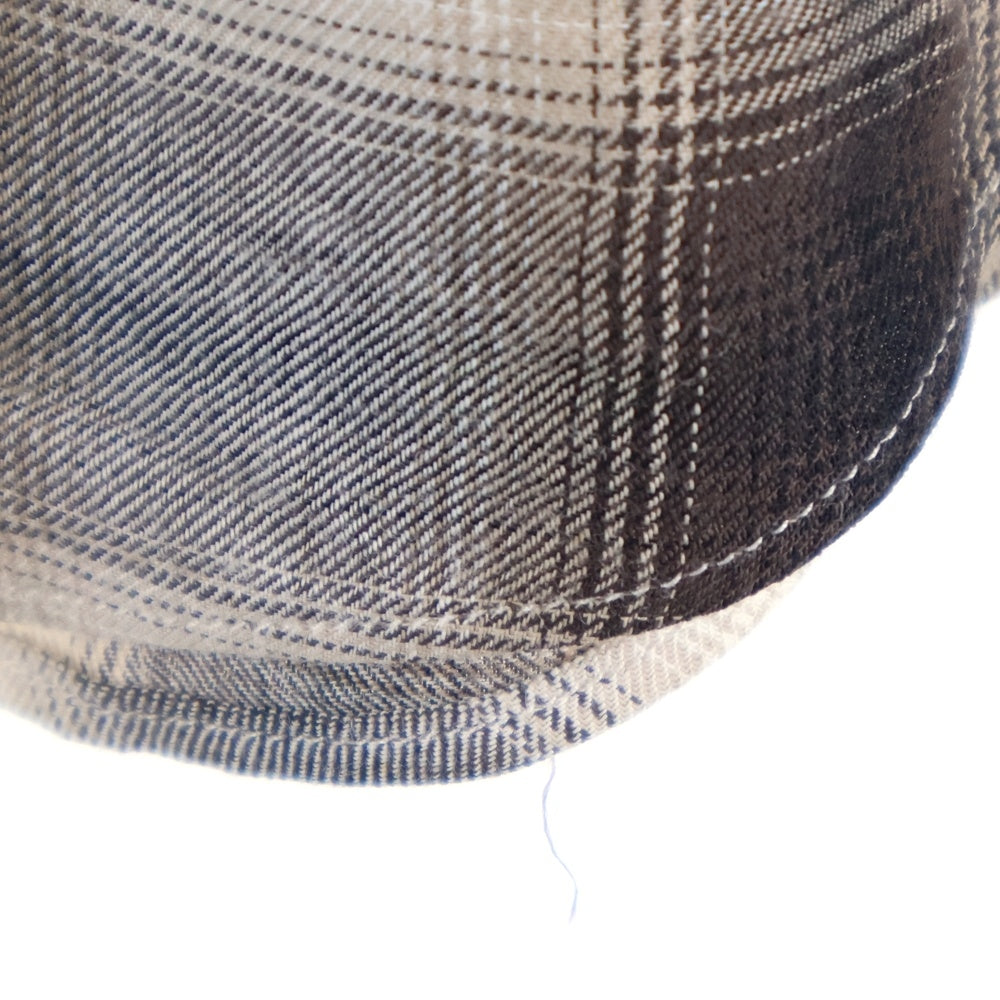 CELINE(セリーヌ) オンブレチェック レーヨン長袖シャツ ブラック 2C154878D