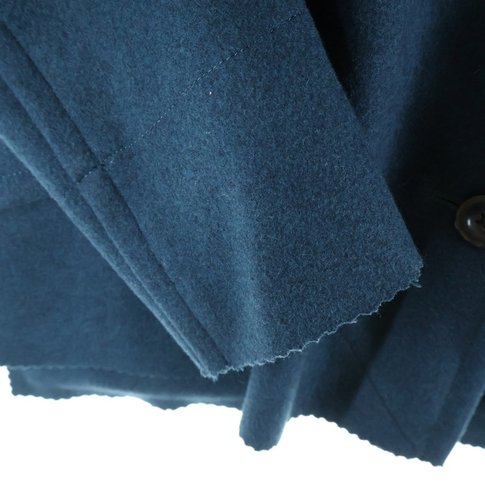 kolor(カラー) カットオフ ウールPコート アウター グリーン 11WCM-C03102