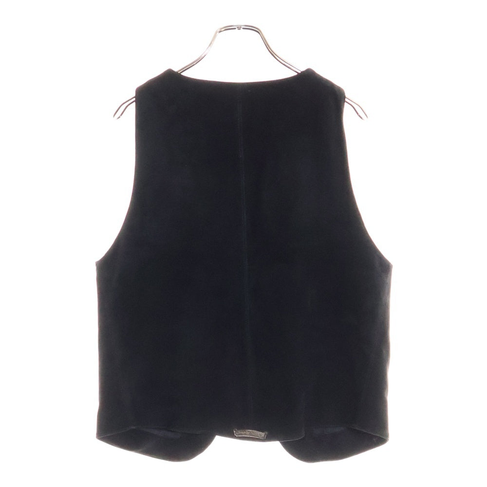 CHROME HEARTS(クロムハーツ) 2B SUEDE VEST スエードレザー ベスト ジャケット ブラック