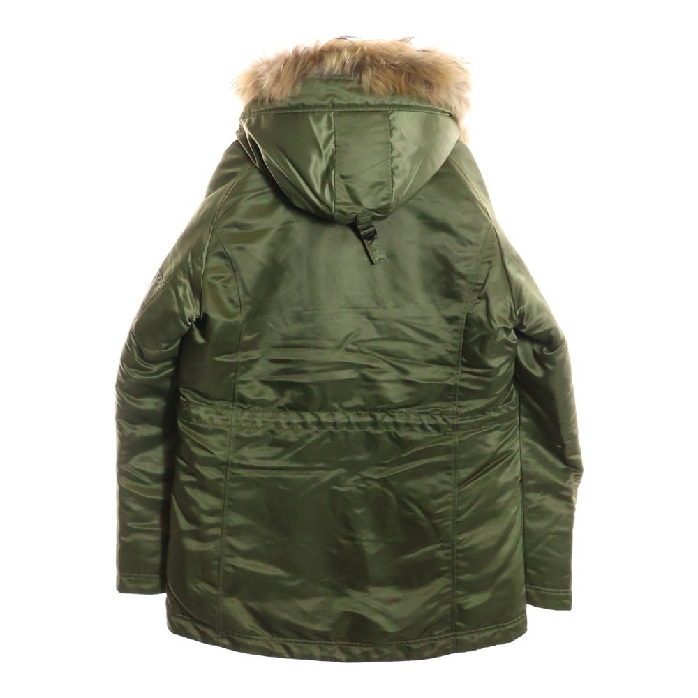 TATRAS(タトラス) PETRONIO ペトロニオ ファー付き ダウンジャケット カーキ MTA17A4319