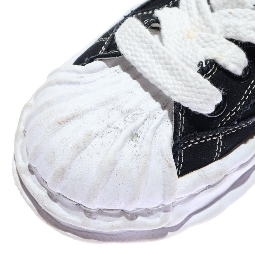 MIHARA YASUHIRO(ミハラヤスヒロ) BLAKEY CANVAS LOW ブレイキー キャンバス ローカットスニーカー ブラック A08FW735