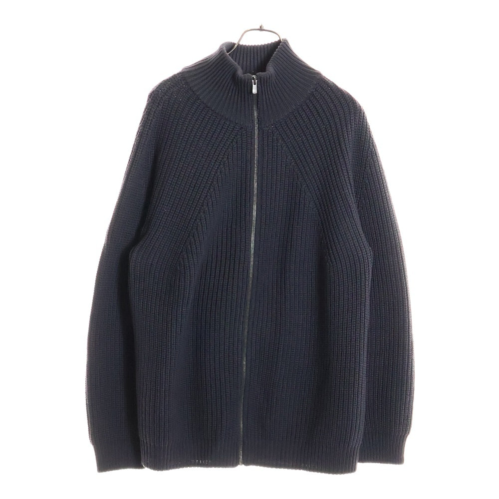 BATONER(バトナ―) 21AW ドライバーズニット ジップアップカーディガン グレー BN-21FW-02