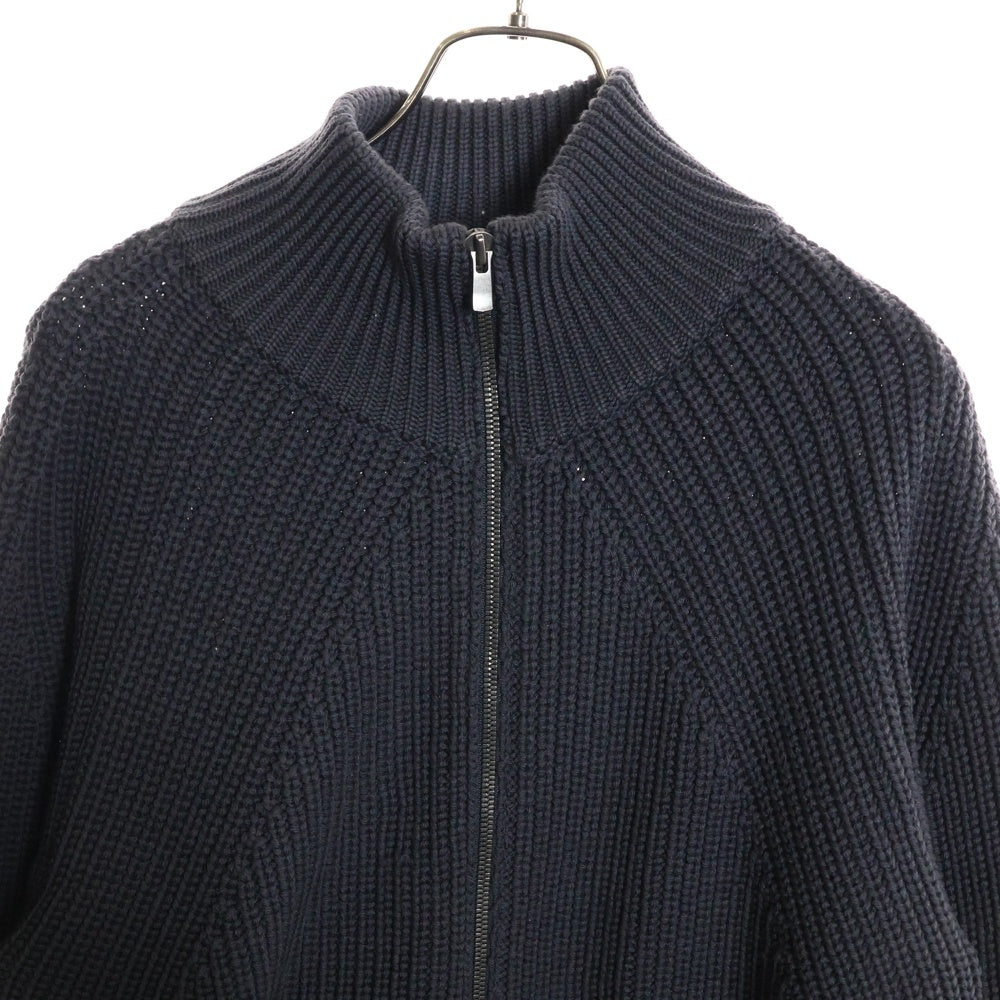 BATONER(バトナ―) 21AW ドライバーズニット ジップアップカーディガン グレー BN-21FW-02