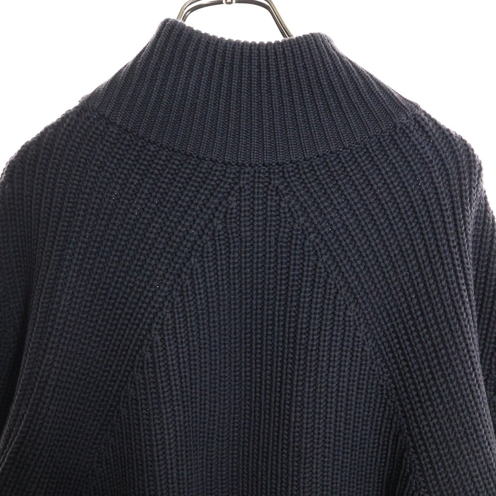 BATONER(バトナ―) 21AW ドライバーズニット ジップアップカーディガン グレー BN-21FW-02