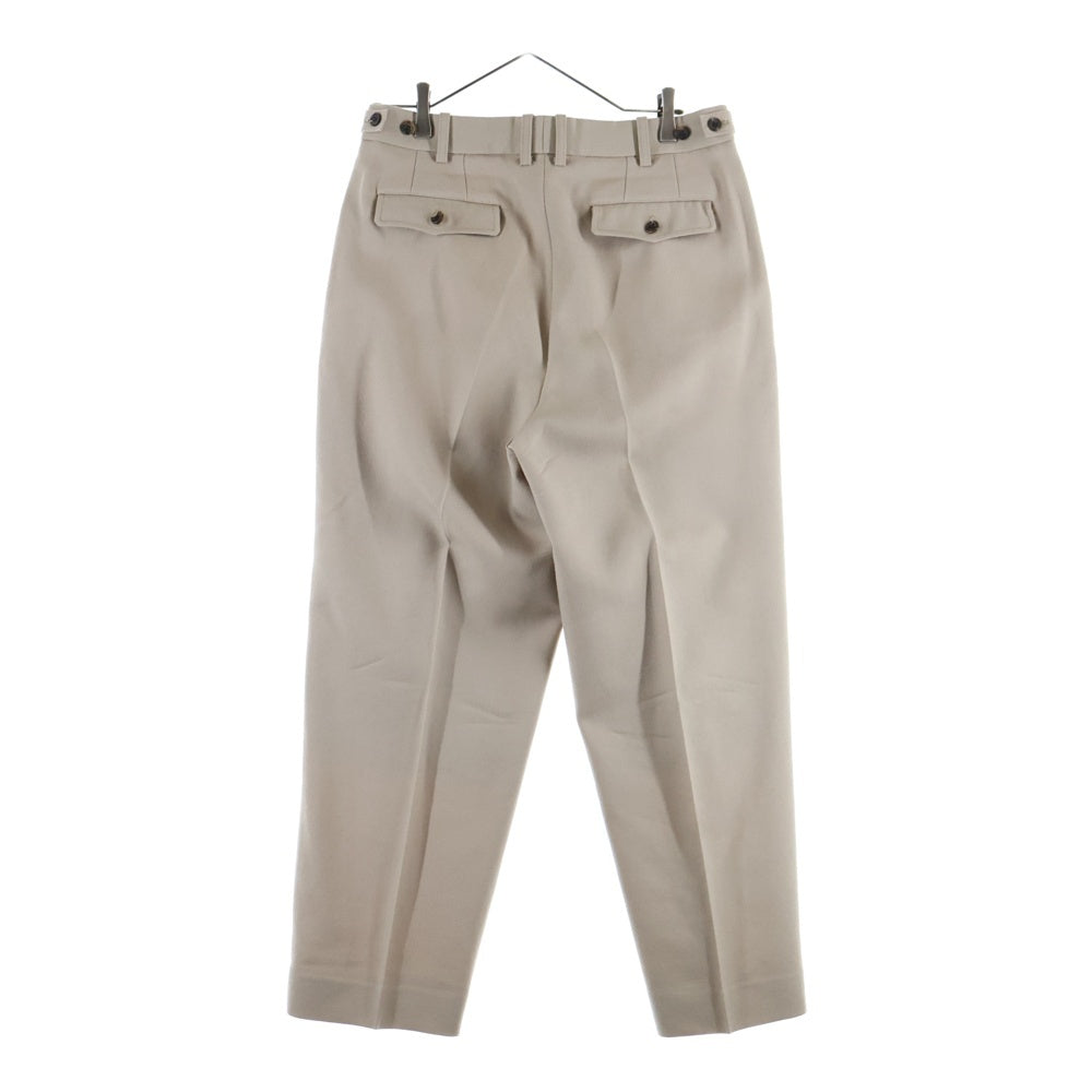 marka(マーカ) CLASSICAL TROUSERS フロントタック ウール スラックスパンツ ベージュ M20D-03PT01C