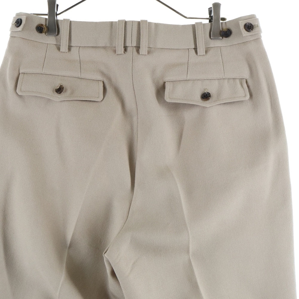 marka(マーカ) CLASSICAL TROUSERS フロントタック ウール スラックスパンツ ベージュ M20D-03PT01C