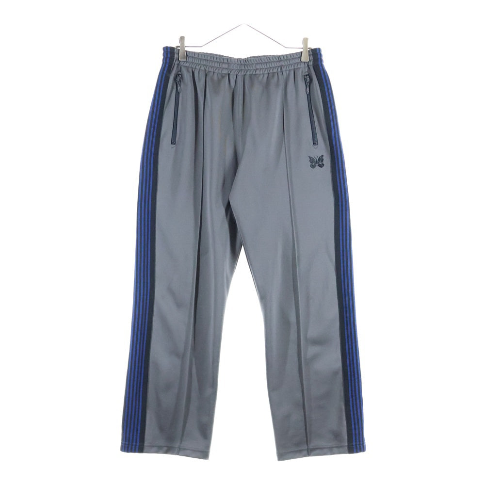 Needles(ニードルス) パピヨン刺繍 サイドライン トラックパンツ グレー HM364