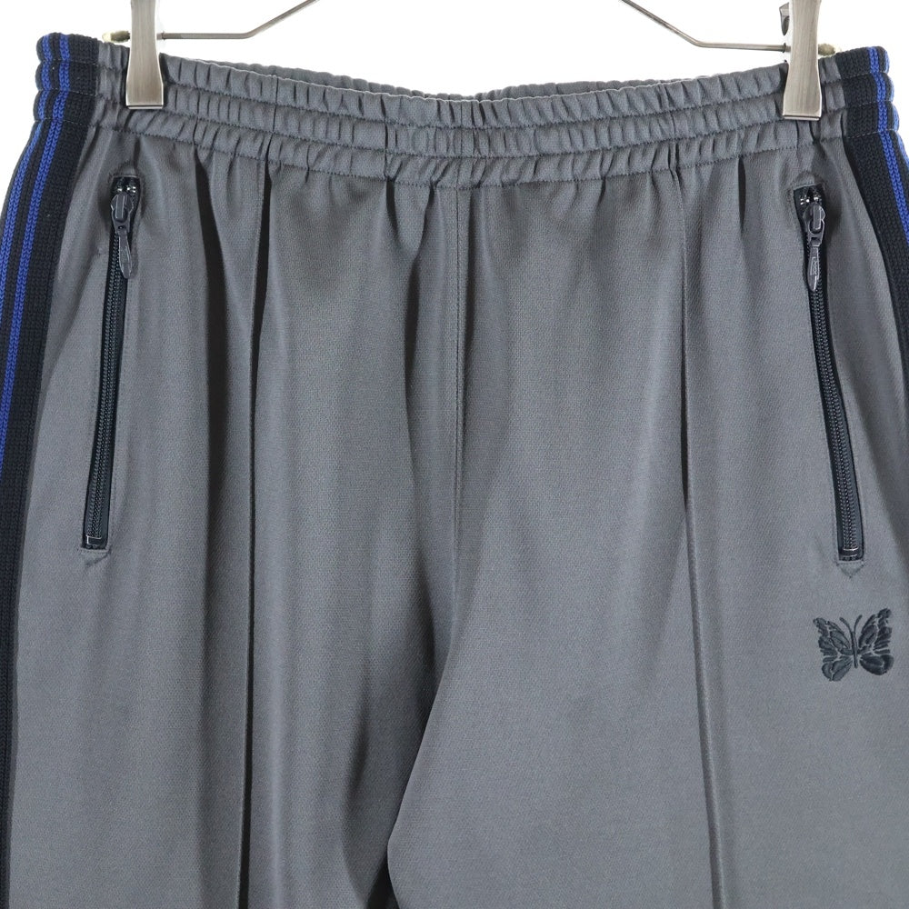 Needles(ニードルス) パピヨン刺繍 サイドライン トラックパンツ グレー HM364