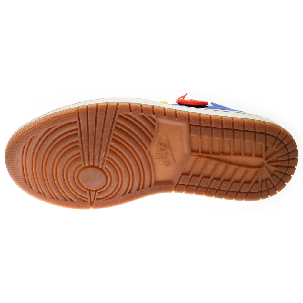 NIKE(ナイキ) ×TRAVIS SCOTT WMNS AIR JORDAN 1 RETRO LOW OG CANAR DZ4137-700 トラヴィススコット ウィメンズ エアジョーダン1カナリー ローカットスニーカー US6.5/23.5cm レディース