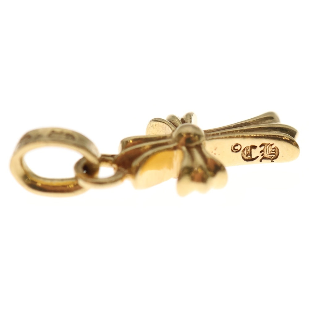 CHROME HEARTS(クロムハーツ) 22K CRS BBYFAT P/DIA ベイビーファット クロス PAVEダイヤ ペンダントトップゴールド BCA035